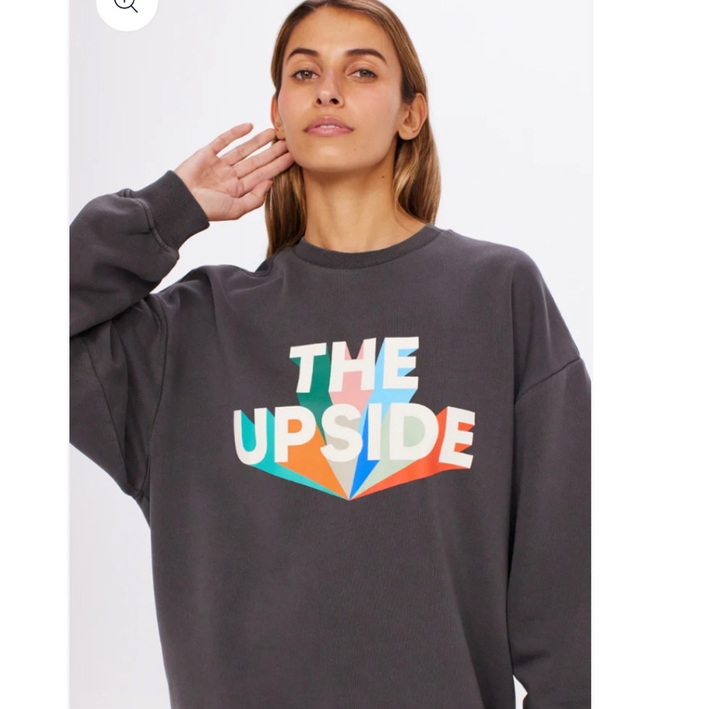 The Upside Infinite Saturn Crew Sweatshirt